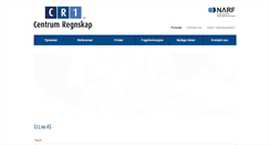 Desktop Screenshot of cr1.no